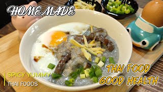 [4K] With egg we can do !! || "โจ๊กหมูเห็ดหอม"