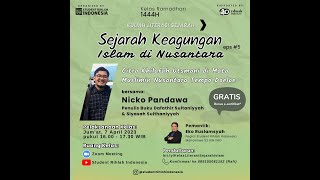 WEBINAR #104 SRI: Citra Khilafah Utsmani di Mata Muslimin Nusantara Tempo Doeloe