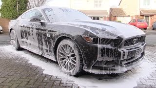 Mean Mustang GT First Wash & Wax