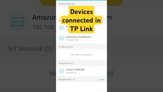 How to Check Devices Connected to TP-Link Archer C6 Router #TPLinkArcherC6 #RouterSetup #shorts