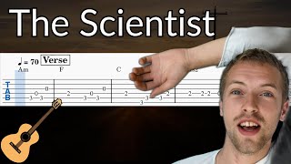 The Scientist - Guitar Solo Tab Easy