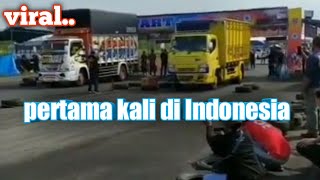 viral..!! Balapan Truk RESMI pertama kali di Indonesia