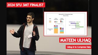 Three Minute Thesis (3MT) 2024 at SFU | Mateen Ulhaq