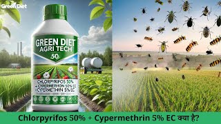 Chlorpyrifos 50% + Cypermethrin 5% EC*