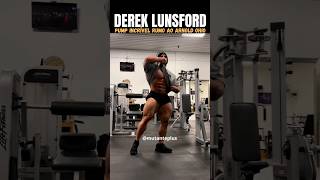 DEREK LUNSFORD PUMP INCRÍVEL #shorts #bodybuilding #arnoldohio