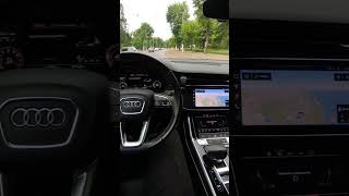 Ауді Q8 mild hybrid полагодили автопілот))) #car #automobile #audi #q8