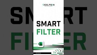 Smart Filter Microsoft Excel#belajarexcel #rumusexcel #microsoftexcel