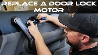 HOW TO REPLACE HONDA DOOR LOCK ACTUATOR