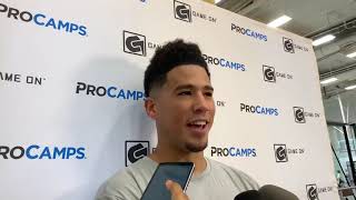 Booker on Team USA, D’Lo, new Suns teammates