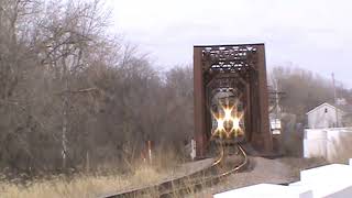 IANR 3807 heads through Cedar Falls 3/7/24