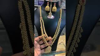 price:1899 inr cz bridal jewelry/onegramgold/imitation jewellery/wholesale price