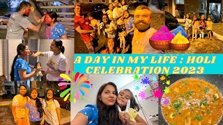 A DAY IN MY LIFE/Indians CELEBRATING HOLI In FLORIDA🌴🌄/COSTCO tomato Basil Soup Review/INDIAN MOM