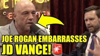 Joe Rogan CALLS JD Vance OUT To HIS FACE As He ATTACKS Women