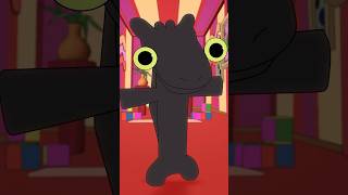 Toothless had Abstracted - TADC The Amazing Digital Circus #animationmeme #pibby #toothlessdancing