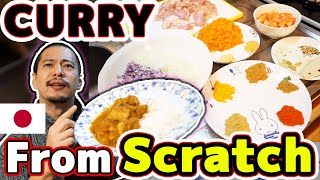 Japanese Guy Cooks Curry from Scratch/ Cooking Around the World