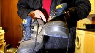 Clarks ATL boots turn to powder after 5 years and little wear.wmv