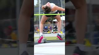 Sports highlights Utah State college Women's high jump