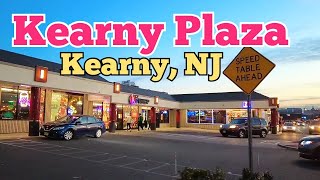 Kearny Plaza Shopping Center in Kearny, New Jersey, USA | Walk tour inside and outside