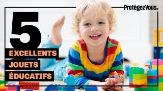 5 excellents jouets éducatifs pour les 3-5 ans