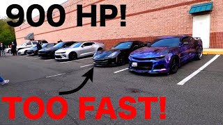 STREET RACING 900HP MONSTERS CAME OUT TO PLAY(FBO GTR,CAM HEAD Z06,HELLCATS,CAMARO,AUDI,AMG AND MORE