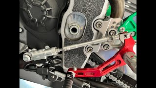 2021 Aprilia RSV4 Giamoto Rearset Installation