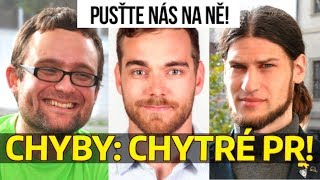 Piráti PIKAL, VYMAZAL a PEKSA vs vyznamenání, Zcash, letci a ambasáda. CHYBY JAKO PR :)