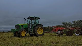 🔰Jhon Deere 6110 D (Moviendo Tierra).🌿🇦🇷 #jhondeere  #campoargentino #parati #argentina