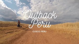 With the ATV through the outback of Peru