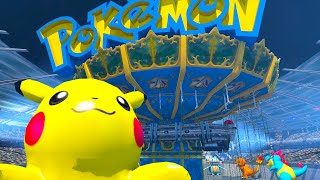 🔴VR 360°  Epic Pokémon Battle Arena Stadium 3  Swing Chair Ride Video for Virtual Reality