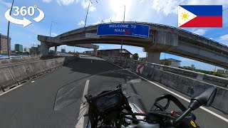 360 VR Video of Riding on NAIAX, SkyWay and SLEX in Manila