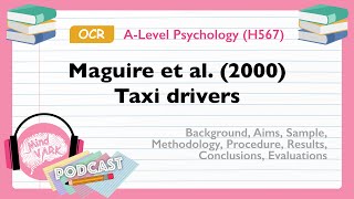 Podcast: Maguire et al. (2000) Taxi drivers