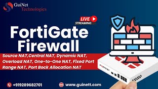 FortiGate Firewall-Source, Dynamic, Overload, One-to-One, Fixed Port Range,Port Block Allocation NAT