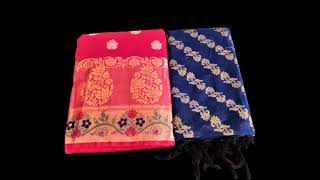 Banarasi silk dress materials