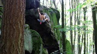 Odenwald Highballing: First Ascent of 'El día diabólico' [Fb 7c]