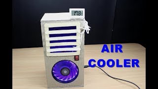 How to Make a Powerful Mini Air Cooler at home USE Waste Material