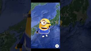 I Found Minions 😀 On Google Earth 🌎 & Google Maps #Shorts #EarthMystery