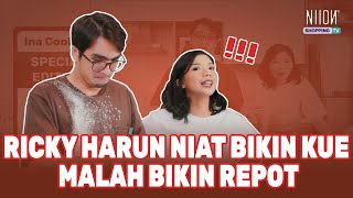 CARA BIKIN KUE LEBARAN Kastengel Pakai Resep Ala RICKY HARUN malah Bikin Satu DAPUR NIION Repot