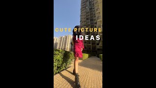 Cute poses to try for girls | Poses for girls|AESTHETIC #shorts #tulikanandani #reddress #photoidea