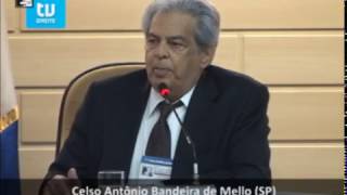 Celso Antonio Bandeira de Mello - Congresso Direito do Estado 2015