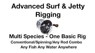 Surf & Jetty Rigging Flounder Redfish Whiting Combo Fishing Rigs Video