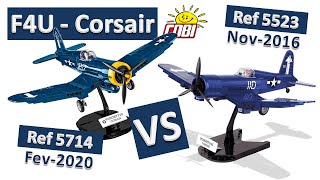 Cobi Test #01 : F4U Corsair 5714 (Speed Review FR 2020, compatible Lego WW2)