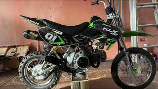 Merakit Kawasaki KLX 110 Body KX65