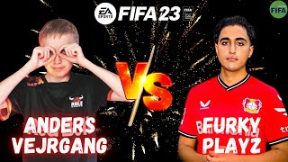 ANDERS VEJRGANG VS FURKY PLAYZ -  FIFA 23 / FUT 23 | PRÓ VS PRÓ