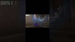 I Survived 100 DAYS as a BAT in HARDCORE Minecraft! 2 #Shorts