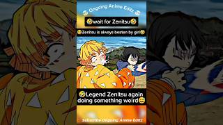 🤣Legend Zenitsu😂 doing something weird #demonslayer #shorts #animeedit #zenitsu #funnymoments