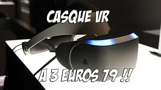 AVIS D'UN CASQUE VR A 3 EUROS || Commentary || Facecam || :)