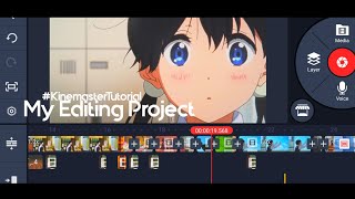 My AMV Editing Project | New Kinemaster Edit | #SimpleTutorial