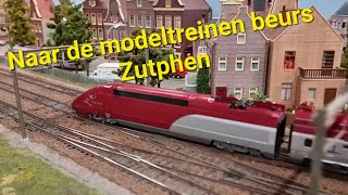 naar de modeltreinen beurs in Zutphen