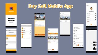 Buy Sell React Native Firebase Project. Marketplace App.