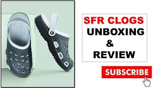 SFR clogs unboxing & review I SFR sliders review I sfr slippers review I SFR chappals